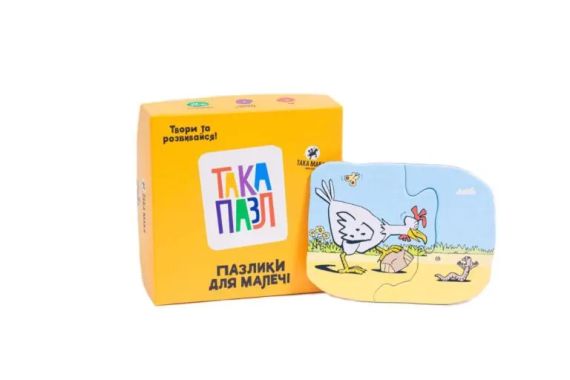 Пазлики для детей “Така Пазл Курочка
