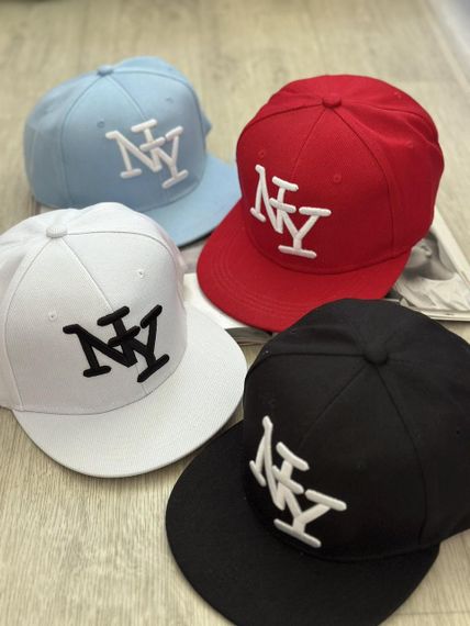 Кепка снепбек (Snapback) Нью-Йорк NY Блакитний 56-61р (9075) | Зображення 9