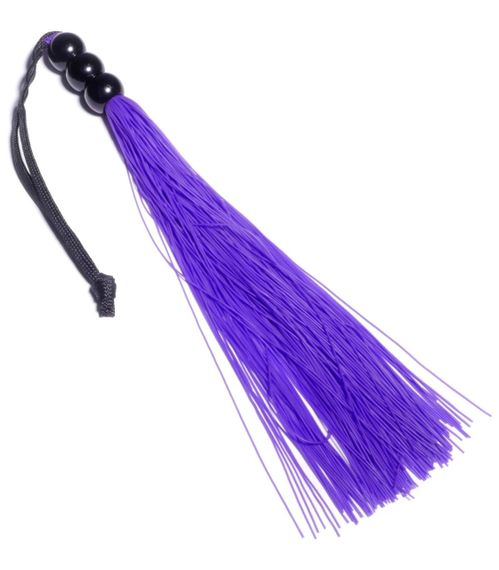 Силиконовый флогер ( длина 26 см ) Fetish Boss Series - Silicone Whip Purple 10", BS6100039 sexstyle | Зображення 1