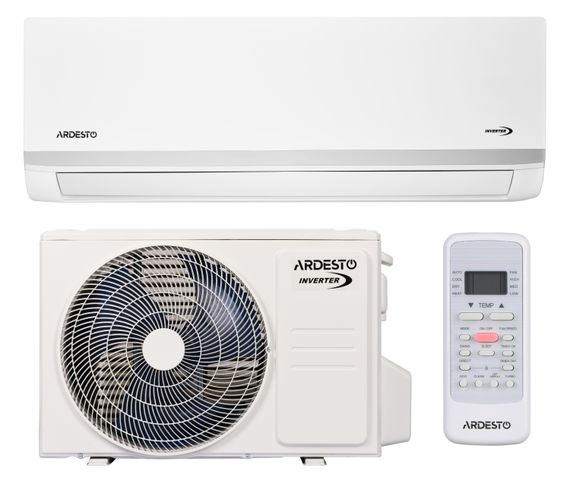Кондиціонер Ardesto ACM-07INV-R32-WF-AG-S 18м2 інвертор 7000BTU 2.1кВт A++/A+ -15°С Wi-Fi R32 білий | Зображення 1