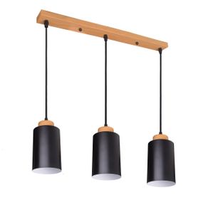 Люстра-подвес для кухни BL-653S/3 E27 BK/Wood