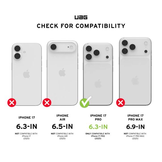 Скло захисне UAG iPhone 17 Pro Transparent (14438311VNA) | Зображення 7