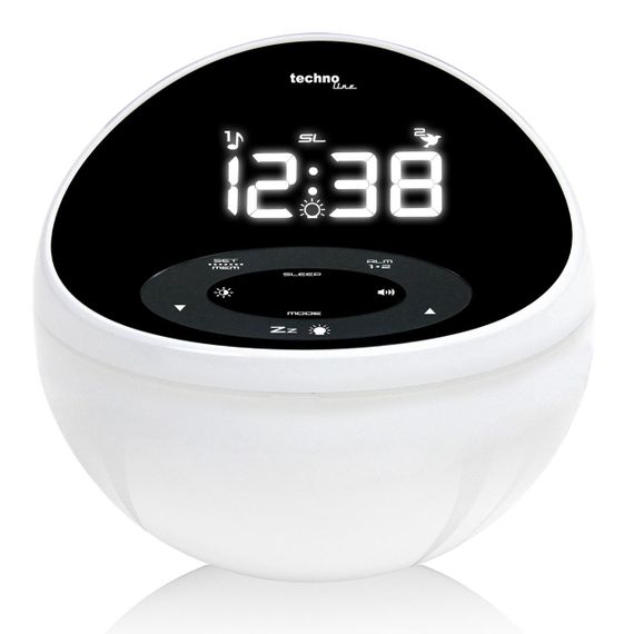 Годинник настільний з радіо Technoline WT500 Black/White (WT500) | Зображення 3
