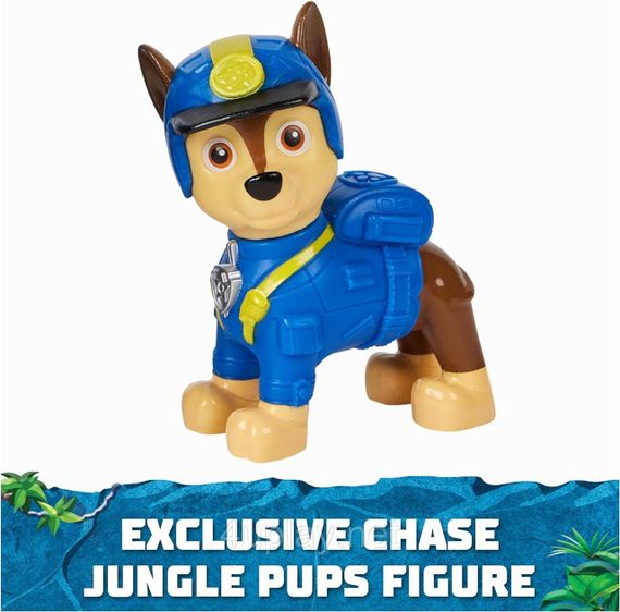 Щенячий патруль в джунглях Машина тигр и фигурка Гонщика Оригинал Paw Patrol Jungle Pups Chase Tiger Vehicle | Зображення 6