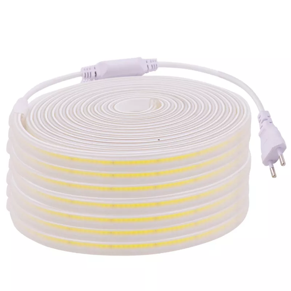 Світлодіодна LED стрічка PROLUM™ 220V; СОВ; 280 LED; IP68; 12 ММ; Series "S", Тепло-Білий (2800-3200K) | Зображення 3