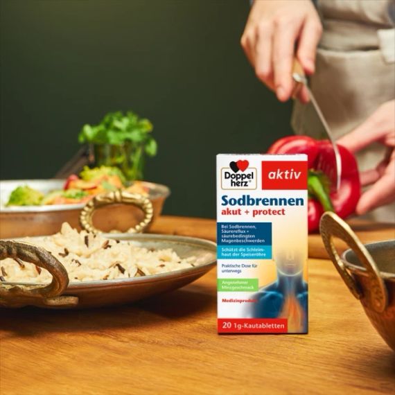 Doppelherz Таблетки Доппельгерц від гострої печії + захист шлунка | Зображення 3