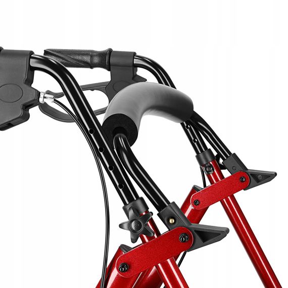 Роллер для ходьби 4FIZJO складний, зі сумкою Black/Red (P-5905973406901) | Зображення 1