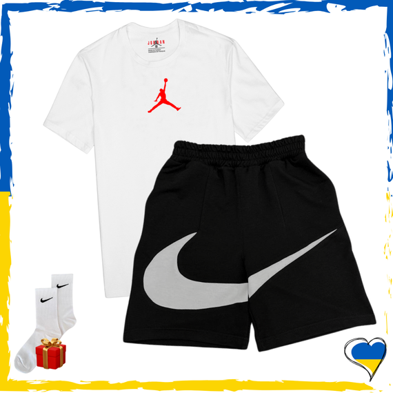 Комплект шорти Jordan та футболки 2шт Jordan. Комплект Найк XS/S | Зображення 3