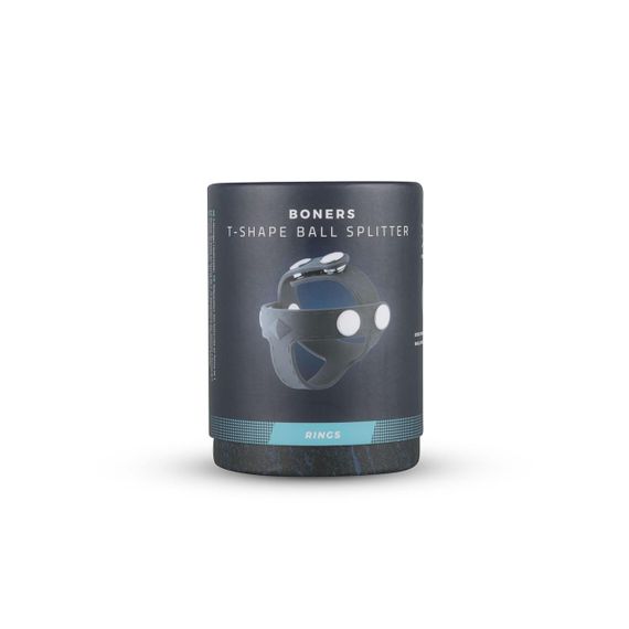 Кільце для мошонки з роздільником Boners T-shape Ball Splitter Sex Aura | Зображення 1