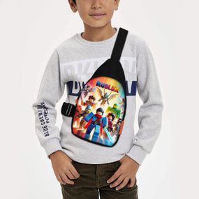 Сумка через плече дитяча Roblox 29х17 см сумка слінг для хлопчика (01975)