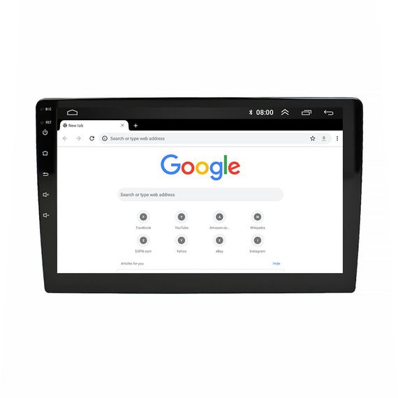 Магнитола 2 din Lesko W-10 экран 10" 2/32GB GPS Wi-Fi 4G Premium Андроид мультимедийная | Зображення 4