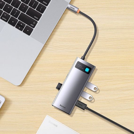 USB-Хаб Baseus Gleam Series 4-in-1 (4xUSB3.0) | Зображення 2