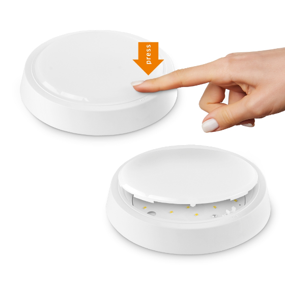 LED Світильник накладний круглий 24W 5000К 180-250V 210*35мм TL-BHR20-245 Titanum | Зображення 2