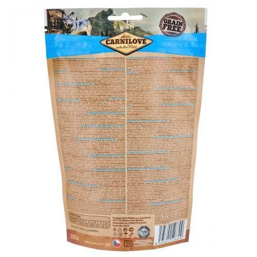 Лакомство Carnilove Dog Semi Moist для собак, сардина и чеснок, 200 г | Зображення 2