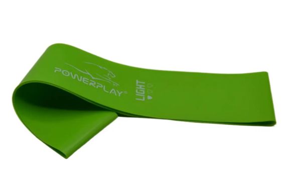 Резинка для фітнесу PowerPlay 4114 Mini Power Band 0.8 мм Light Зелена (5.5 кг) (PP_4114_Green_Light) | Зображення 2