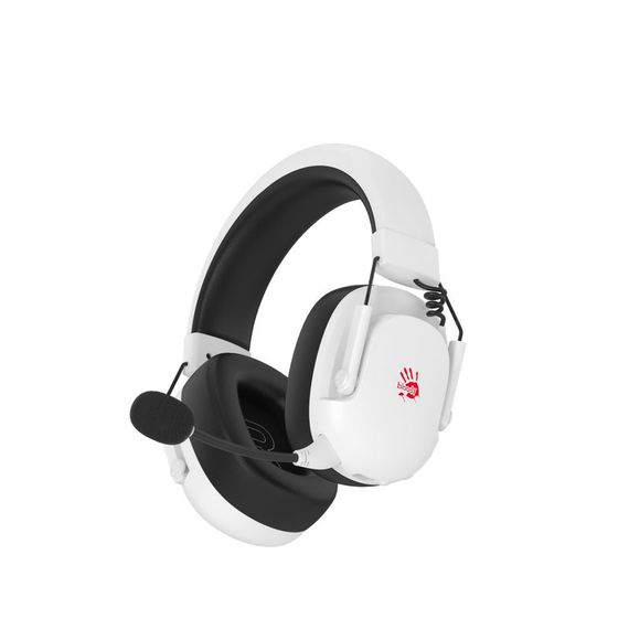 Гарнітура ігрова бездротова Bloody GR585 (White) з RGB підсвічуванням, білий колір | Зображення 8