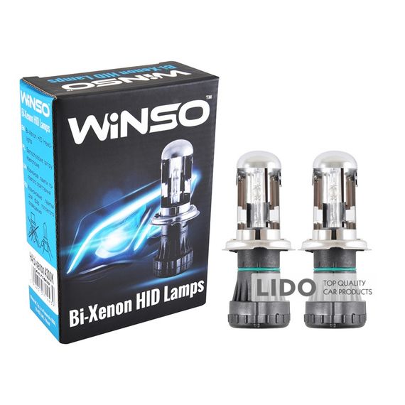714430 H4 bi-xenon 4300K, 85V, 35W P43t-38 KET (2шт.) WINSO XENON