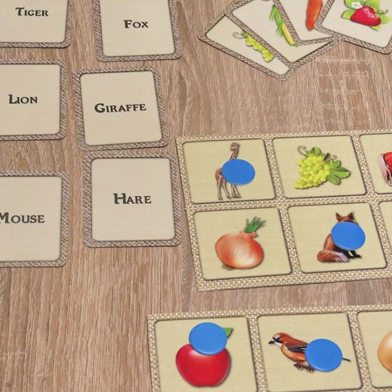 Обучающая настольная игра Лото "ENGLISH" 0796 иллюстрированная | Зображення 2