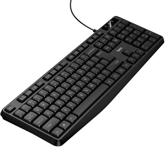 Клавіатура дротова Hoco GM60 Cool (English Version) Black | Зображення 3