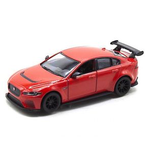 Машинка инерционная "Jaguar XE SV Project 8" KT5416W масштаб 1:36  Красный