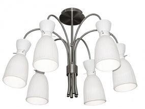 Люстра подвесная паук E14 60W CH (BR-454S/6)