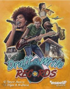 Настільна гра Draft & Write Records + 2 міні-доповнення