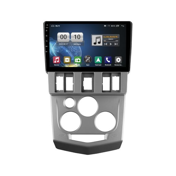 Штатна магнітола серії QIV Q1 під Renault Logan 1 2004-2009 Tondar 90 2007-2018 Dacia Logan 2004-2008 9 дюймів