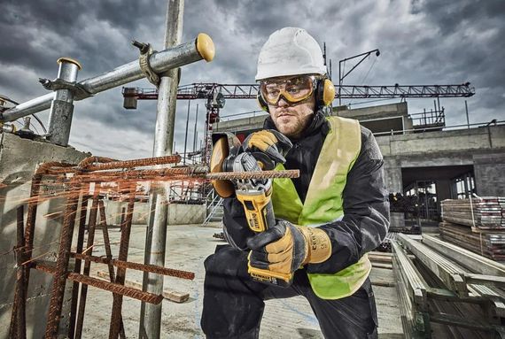 Шліфмашина кутова акумуляторна DeWalt з АКБ та ЗП DCG405P3 | Зображення 4