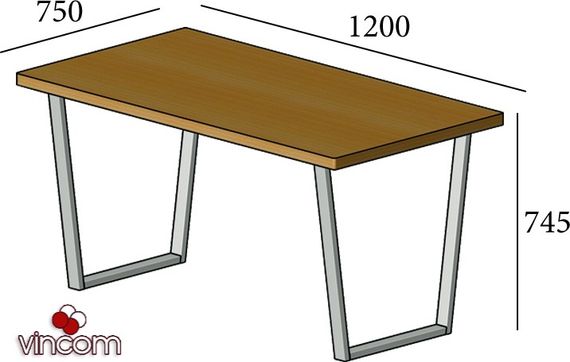 Стол обеденный Metall-Design Бинго Лайт 745800800 | Зображення 4