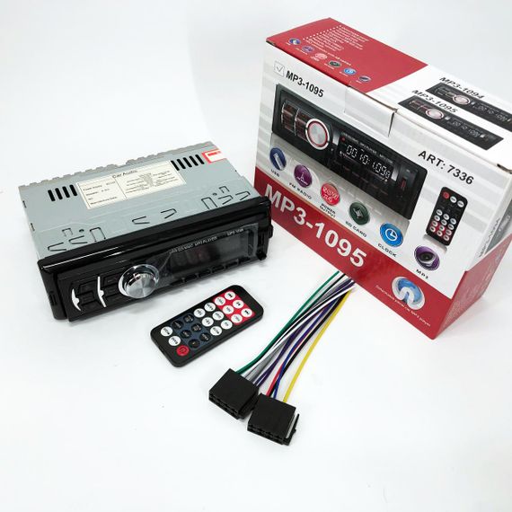 Магнітола підтримка usb MP3 1095/7336 BT ISO, Автомагнітоли ukc 1 din, Автомобільні мультимедіа системи FT-96 | Зображення 5