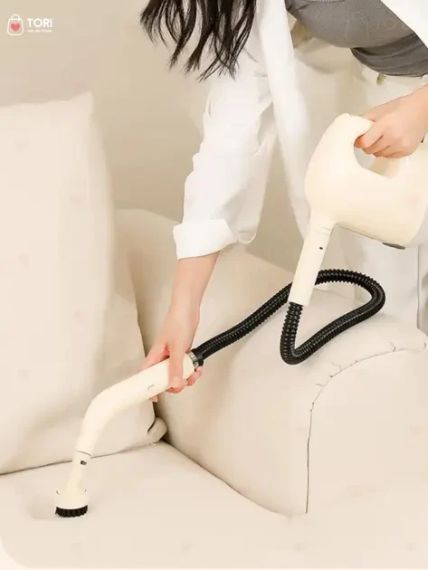 Пароочисник 1200Вт + 5 насадок, 250мл, від мережі / Парогенератор для збирання / Паровий очищувач | Зображення 1