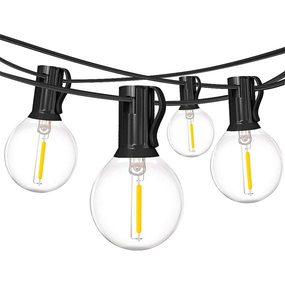 Вулична Гірлянда Ретро + 50 LED лампочок G40 в Комплекті 15 метрів | Зображення 3