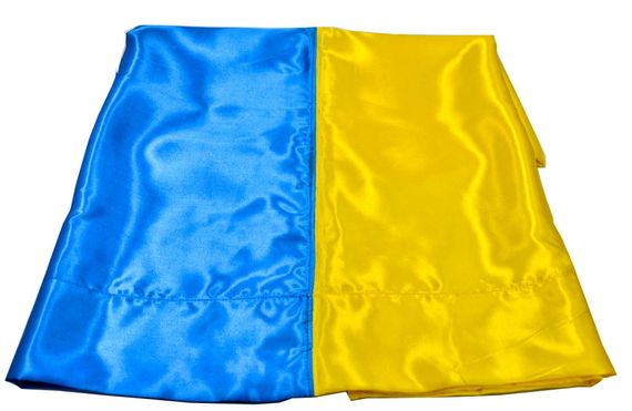 Прапор України атлас 90*135 см BK3026 | Зображення 2