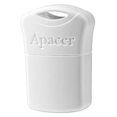 USB флеш накопичувач Apacer 64GB AH116 White USB 2.0 (AP64GAH116W-1) (AP64GAH116W-1)