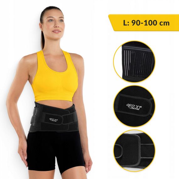Пояс (бандаж) для поперекового відділу хребта 4FIZJO 4FJ0493 Size L (P-5907739317568) | Зображення 2