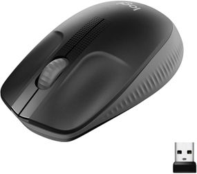 Миша комп'ютерна бездротова Logitech M190 Wireless Charcoal L910-005905 чорна