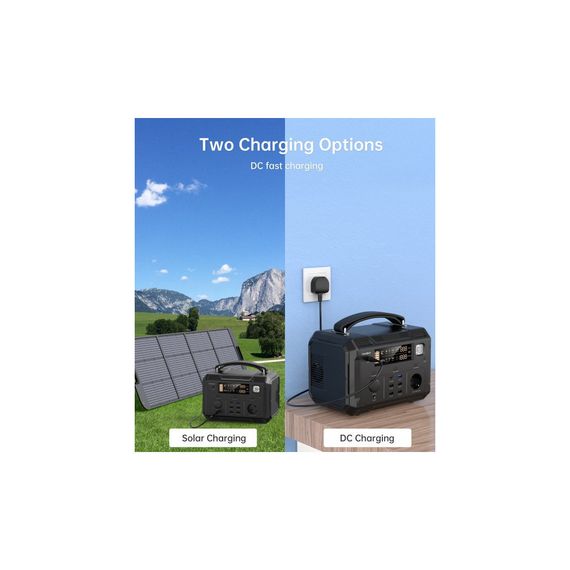 Зарядна станція Choetech BS004-EU-BK, 500W (BS004-EU-BK) | Зображення 6