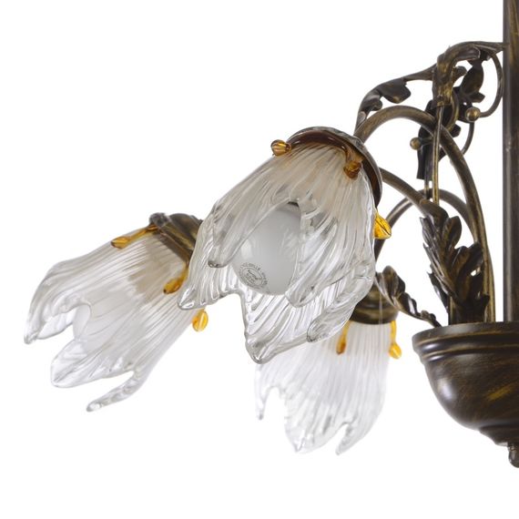 Люстра подвесная флористика E14 60W BR (KL-71S/6) | Зображення 1