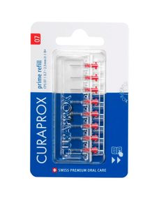 Набір змінних насадок Curaprox Prime Refill, 0,7 мм - упаковка 8 йоржиків без тримача