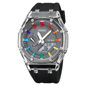 Наручний годинник Skmei 2100BKGY Black-Grey