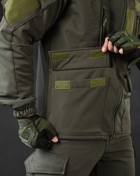 Тактический костюм SoftShell  Olive ВТ0445 | Зображення 2