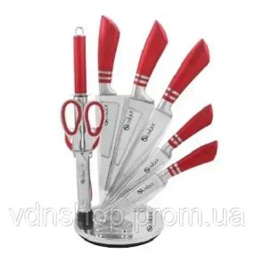 Набір ножів UNIQUE UN-1832 9 предметів