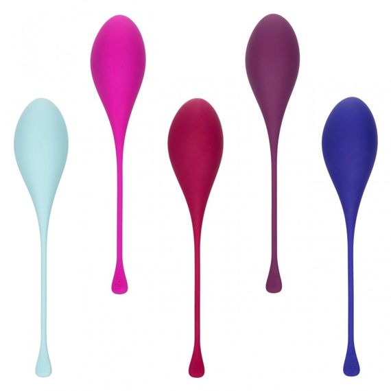 Набір вагінальних кульок California Exotics Kegel Training 5-Piece Set | Зображення 1