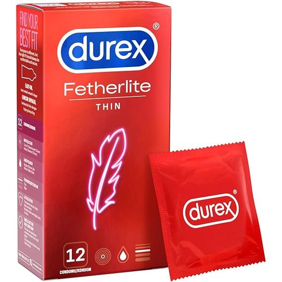 Упаковка презервативів Durex Fetherlite 12 шт.