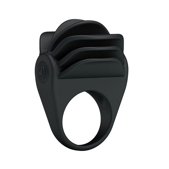 Ерекційне кільце - Pretty Love Chester Penis Ring Black | Зображення 7
