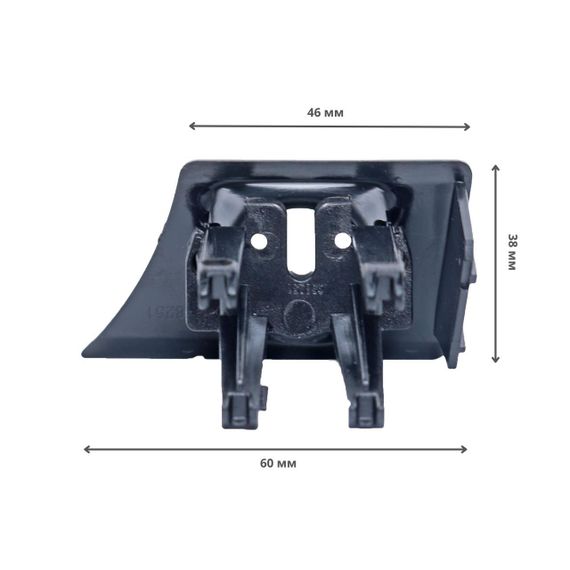 Кріплення серії QIV під камеру переднього огляду для Volkswagen FQVW251 (рамка під плафон) | Зображення 1