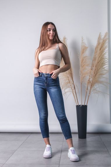 Кроссовки женские Fashion Iris 3493 40 размер 25 см Белый | Зображення 8