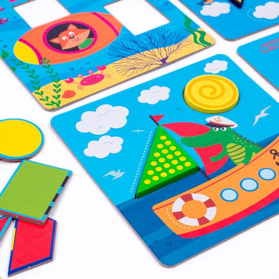 Гра-сортер "Транспорт" Vladi Toys ZB2002-06 (укр) | Зображення 4