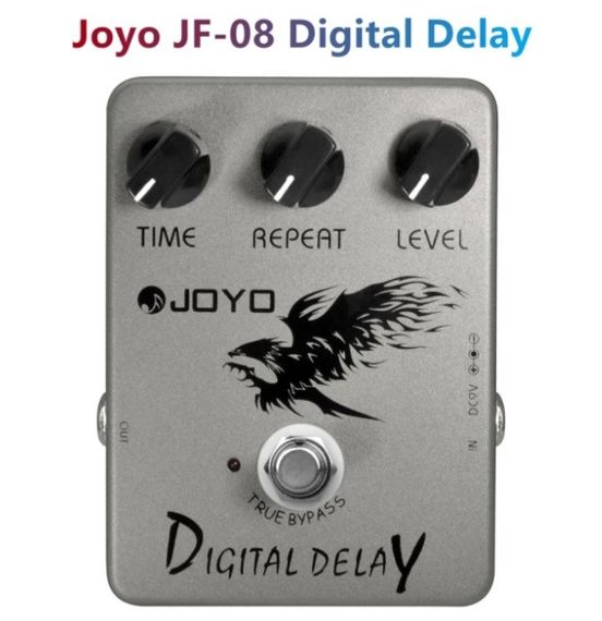 Гітарна педаль ефектів дилей Joyo Digital Delay JF — 08 для електрогітари електроенергії гітарі гітари | Зображення 4