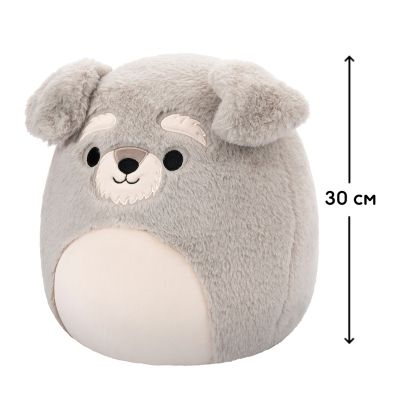 М&apos;яка іграшка Squishmallows Шнауцер Шон 30 см (SQCR06682) | Зображення 1